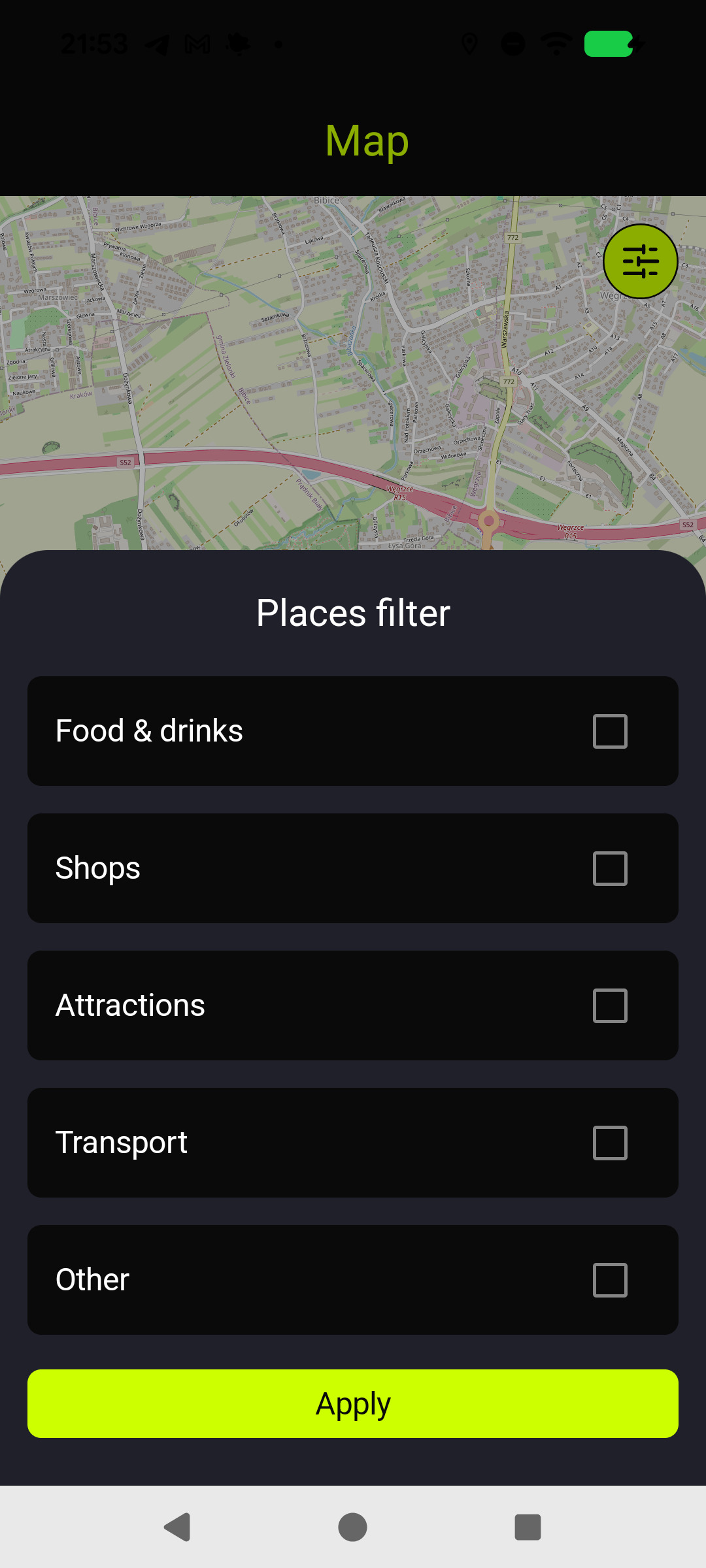 Gorilla Travel Path Planner - Places Discovery